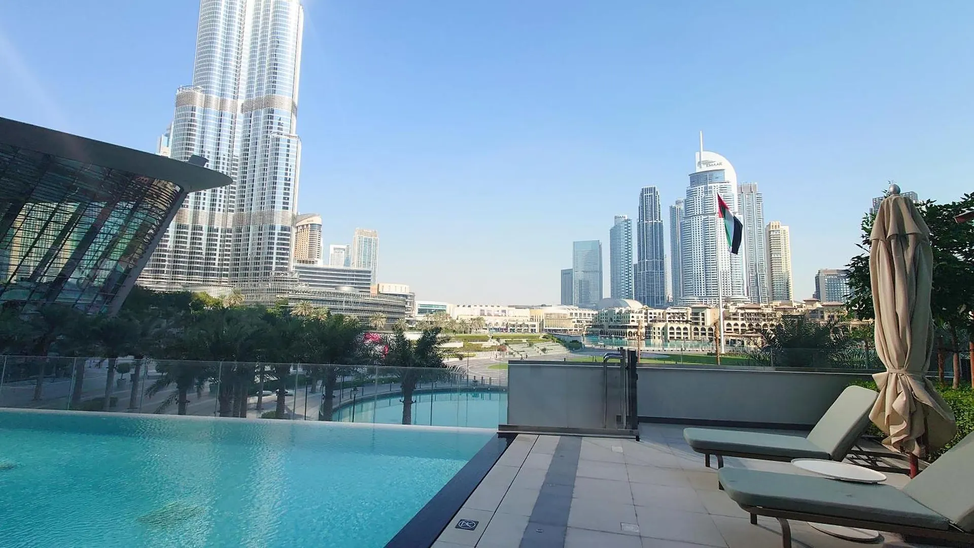 Apartment Grande Signature,1 Bdr, 4 Guests, Burj Khalifa Infinity Pool, Dubai Mall